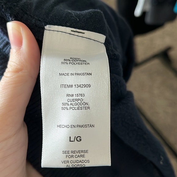 Champion Navy Blue Drawstring Fleece Joggers - Picture 7 of 8